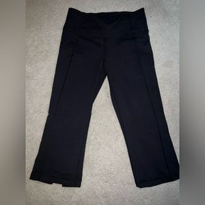 Lululemon flare cropped leggings
